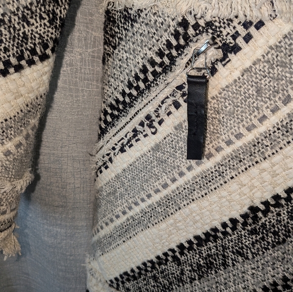 Rebecca Taylor $695 Artisan Tweed Fringe Coat In Size 8 - Picture 8 of 17